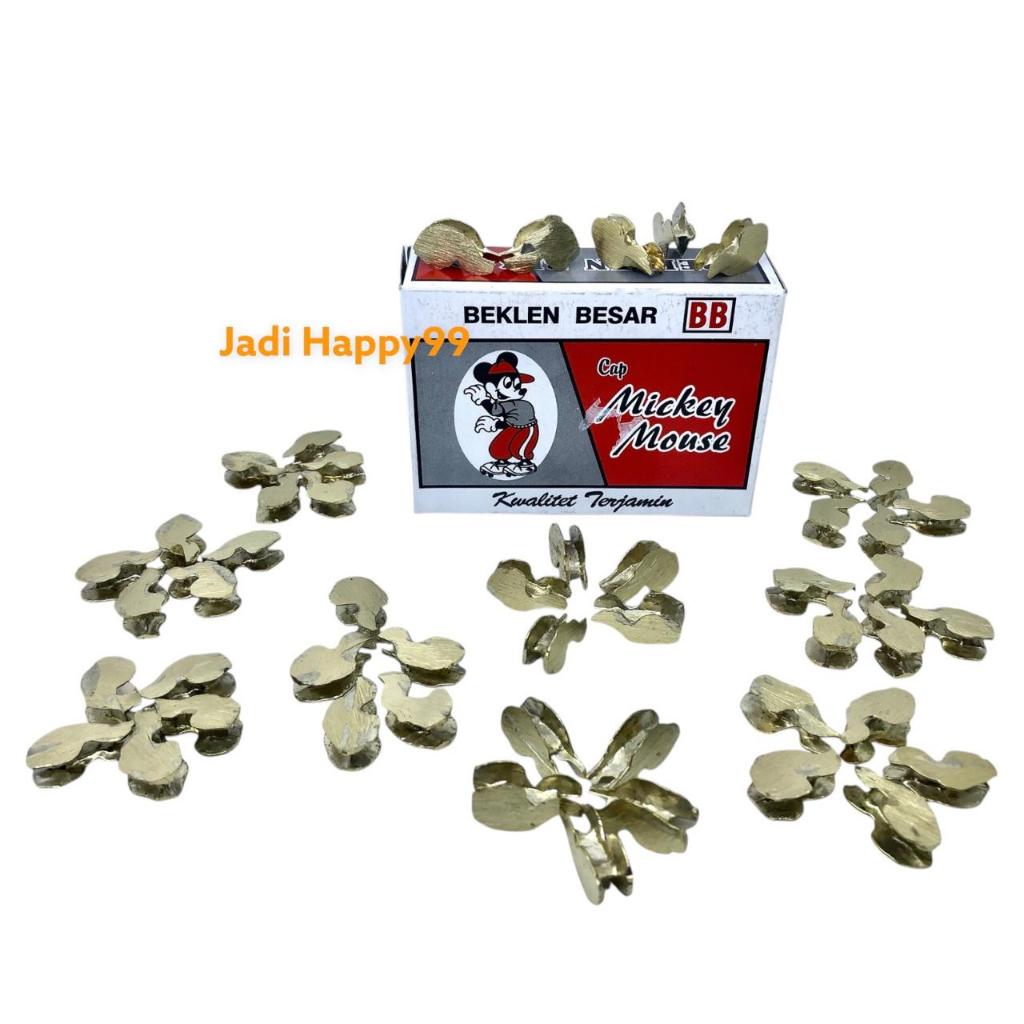 GROSIR BIJI BEKEL KUNINGAN / BIJI BEKEL SILVER / BIJI BEKEL EMAS / BIJI BEKEL BESAR / BOLA BEKEL / M