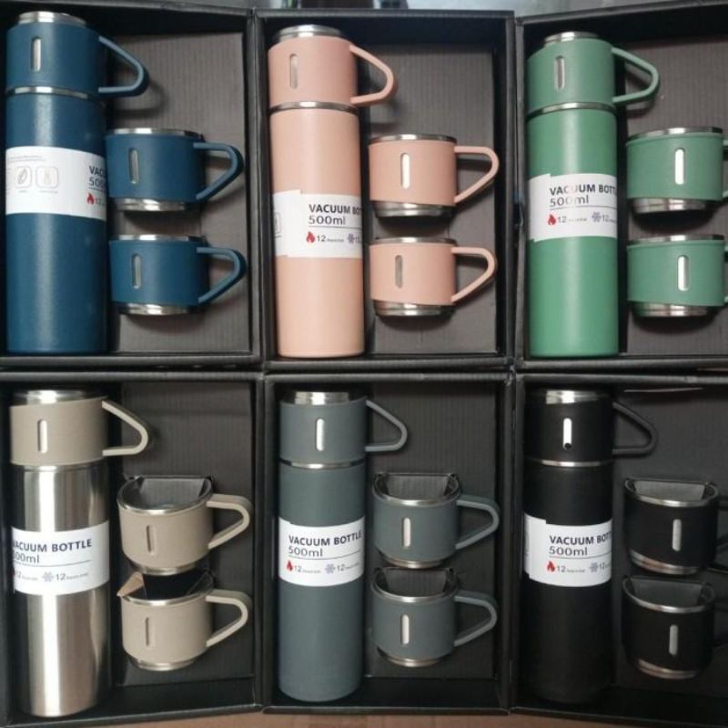 Termos Vacuum Flask Set Thermos Sultan Gift Box Hampers Botol
