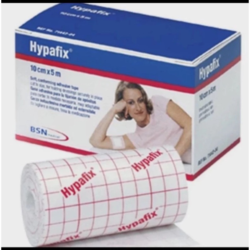 Plester Hypafix 5cm x 1m , 10cm x 1m , 15cm x 1m TANPA BOX