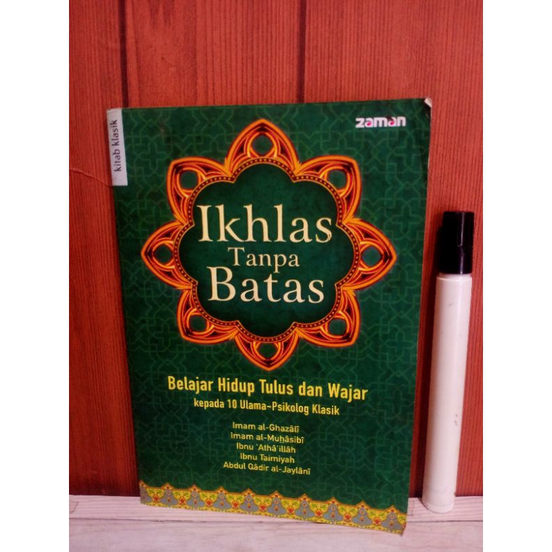 buku ikhlas tanpa batas