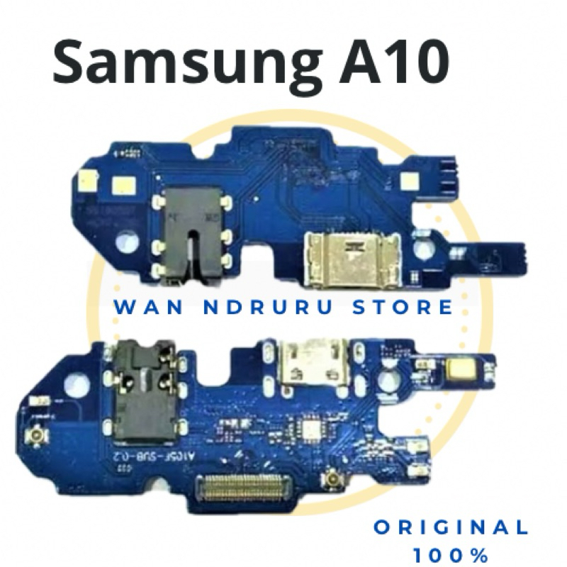 Papan Cas Samsung A10 Original Plus Ic/Konektor Cas
