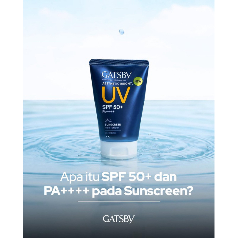 GATSBY Aesthetic Bright Sunscreen Moisturizer