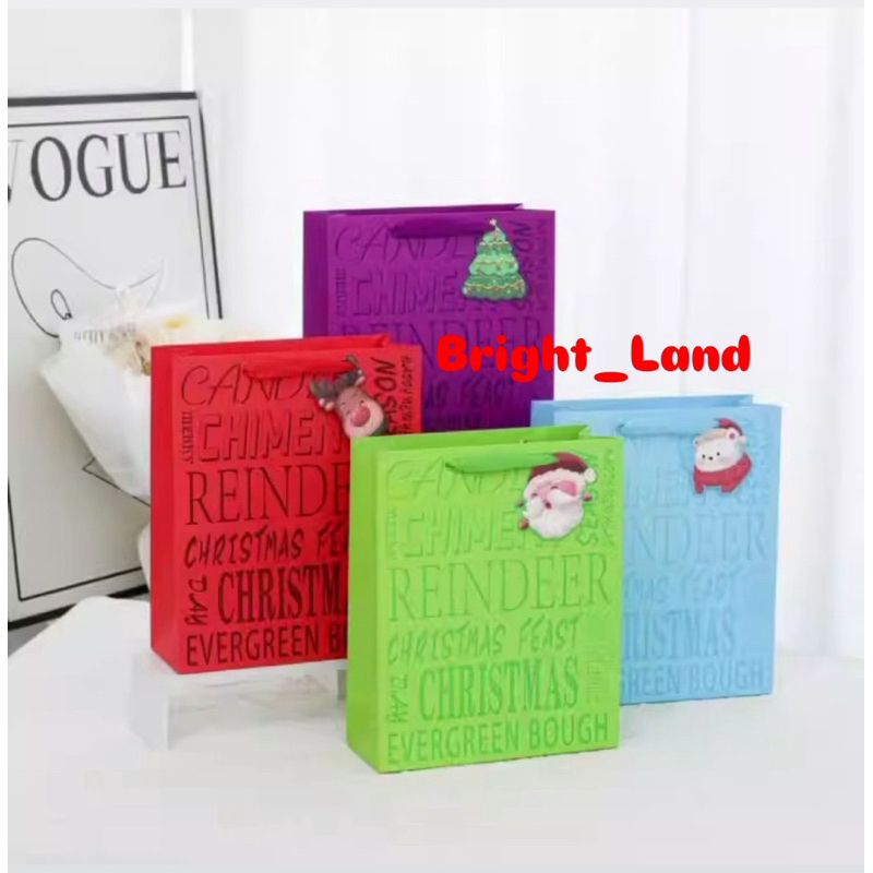 

Paper Bag Natal / Hampers Natal / Tas Paper Bag Natal / Tas Kertas Natal / Paper Bag Christmas