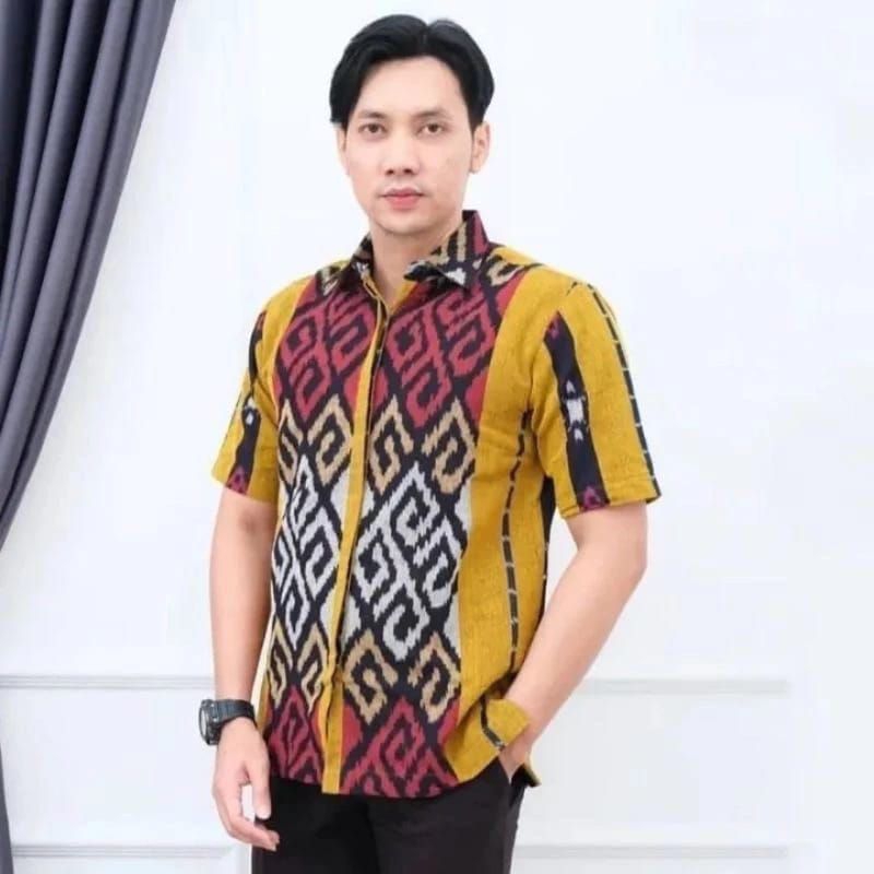 Dress - Kemeja Couple Tenun Troso Jepara