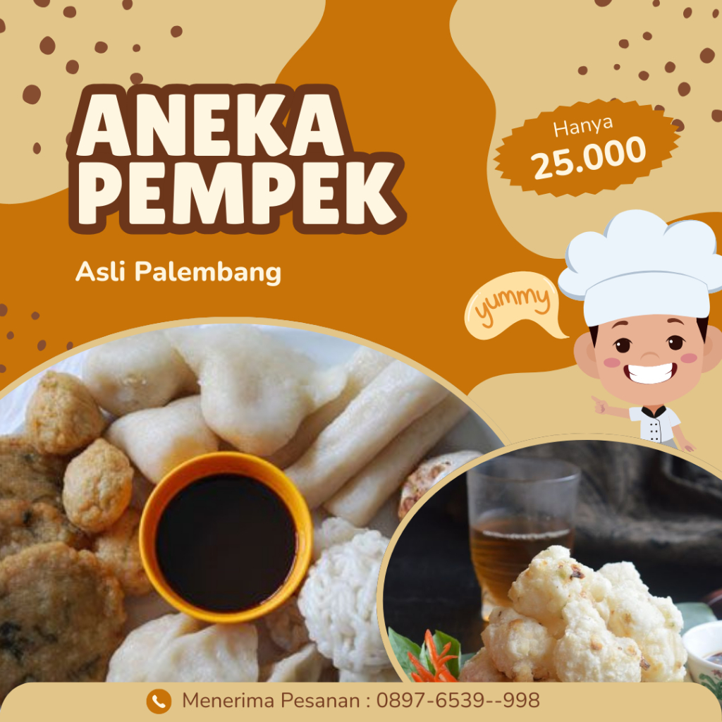 

PEMPEK PALEMBANG PAKET CAMPUR ISI 10 PCS