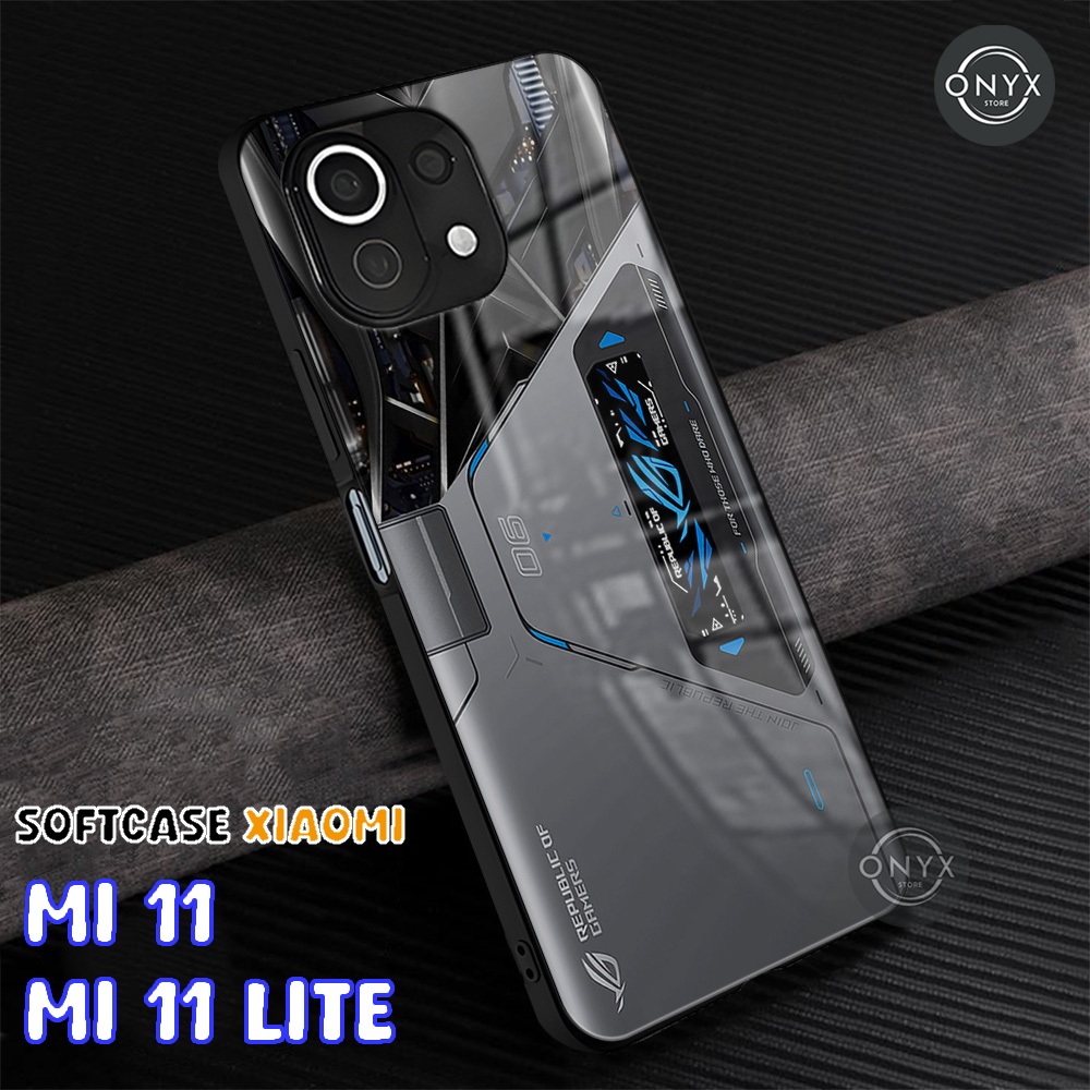 [AA33] SOFTCASE XIAOMI MI 11 | 11 LITE | Casing Kilau Glossy Mi 11 11 Lite | ROG CUSTOM | Kesing Ker