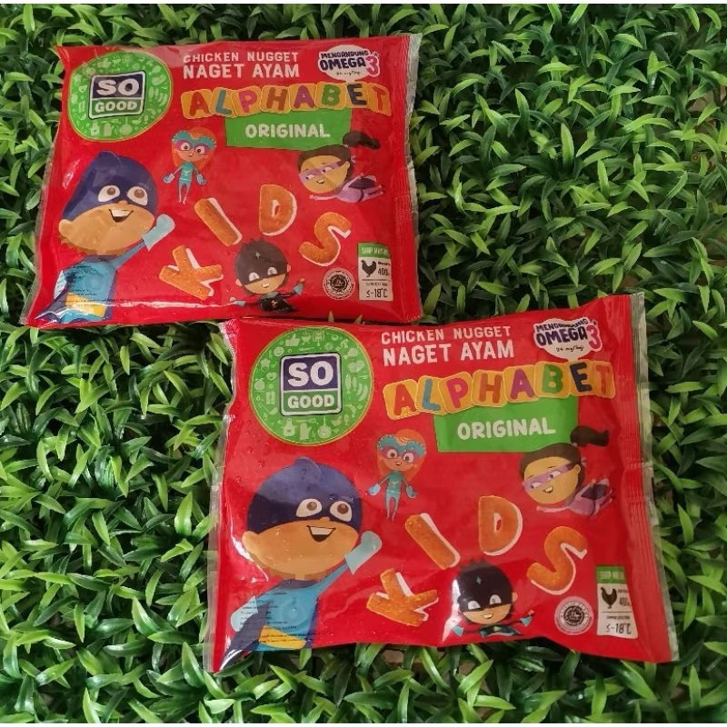 

nugget so good alphabet 400gr