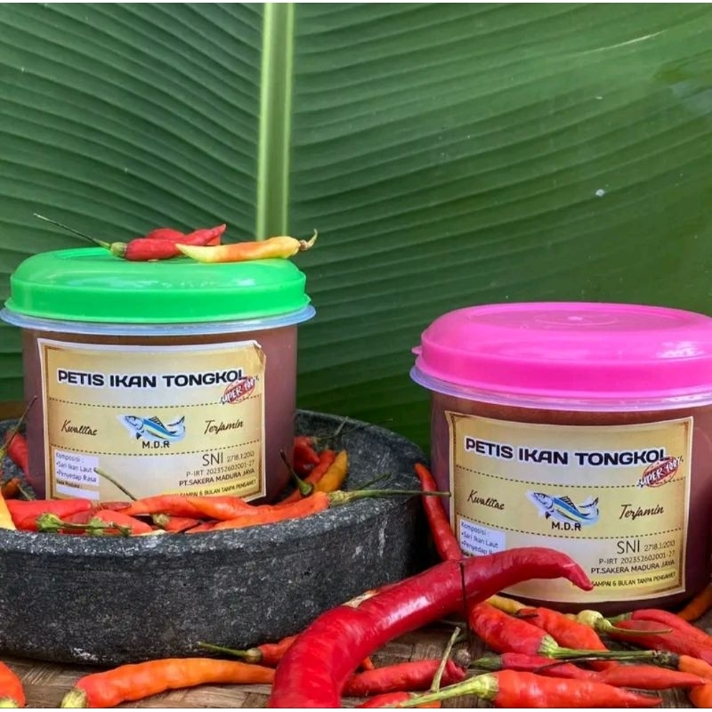 

Sakera 2pcs Petis ikan TONGKOL 500gr