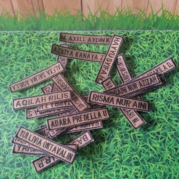 Hizbul Wathan bet bordir nama HW hizbul wathon SERAGAM PRAMUKA MUHAMMADIYAH