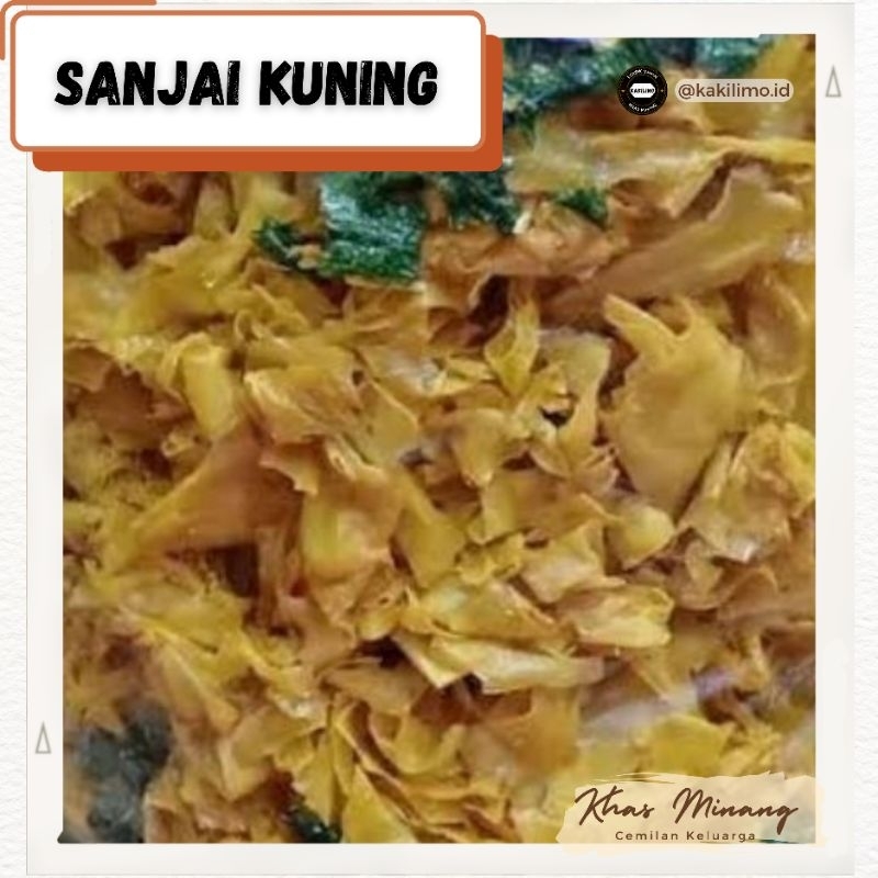 

Keripik Sanjai Kuniang (500gr/250gr) Kerupuk Khas Minang