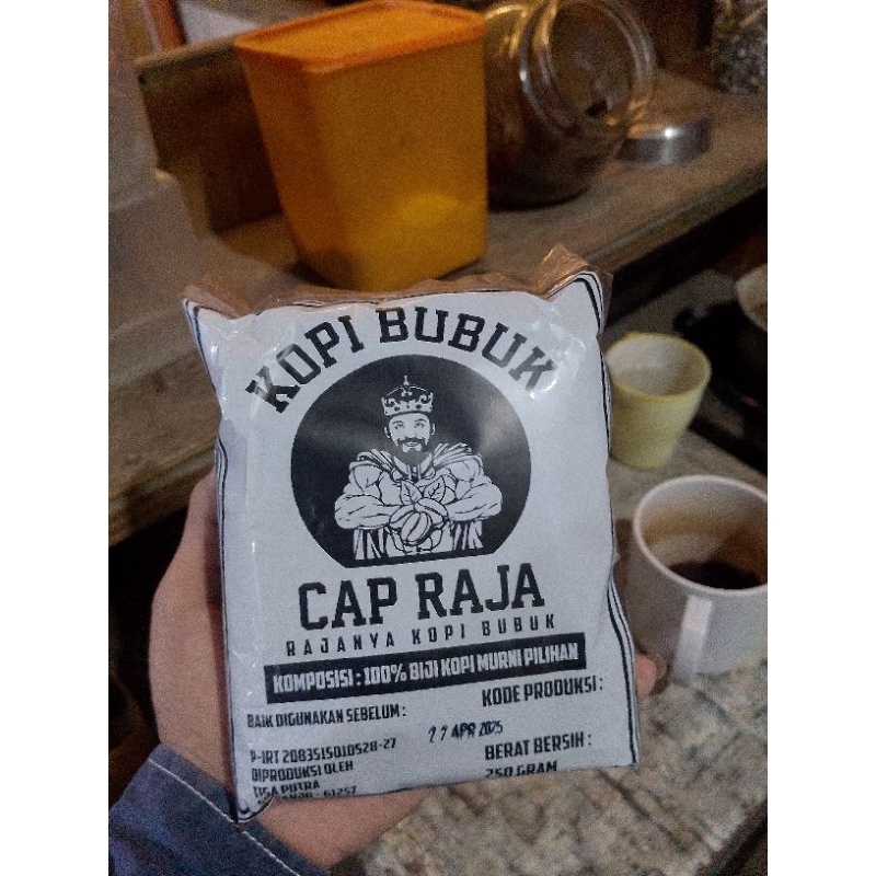

Kopi Bubuk Murni Cap Raja