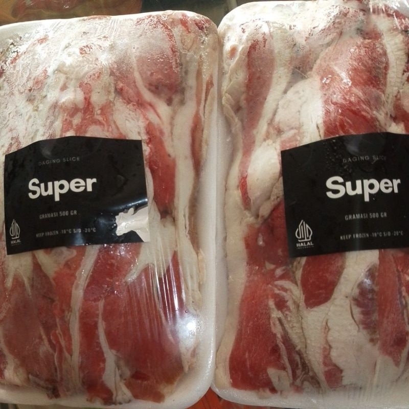 

SUPER SLICE/ SLICE LEMAK EKONOMIS +/- 500G