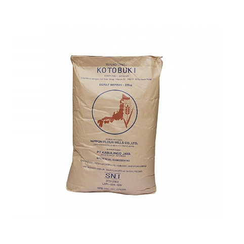 

Nippon KOTOBUKI Wheat Flour Tepung Terigu Protein Rendah Kotobuki 1 kg