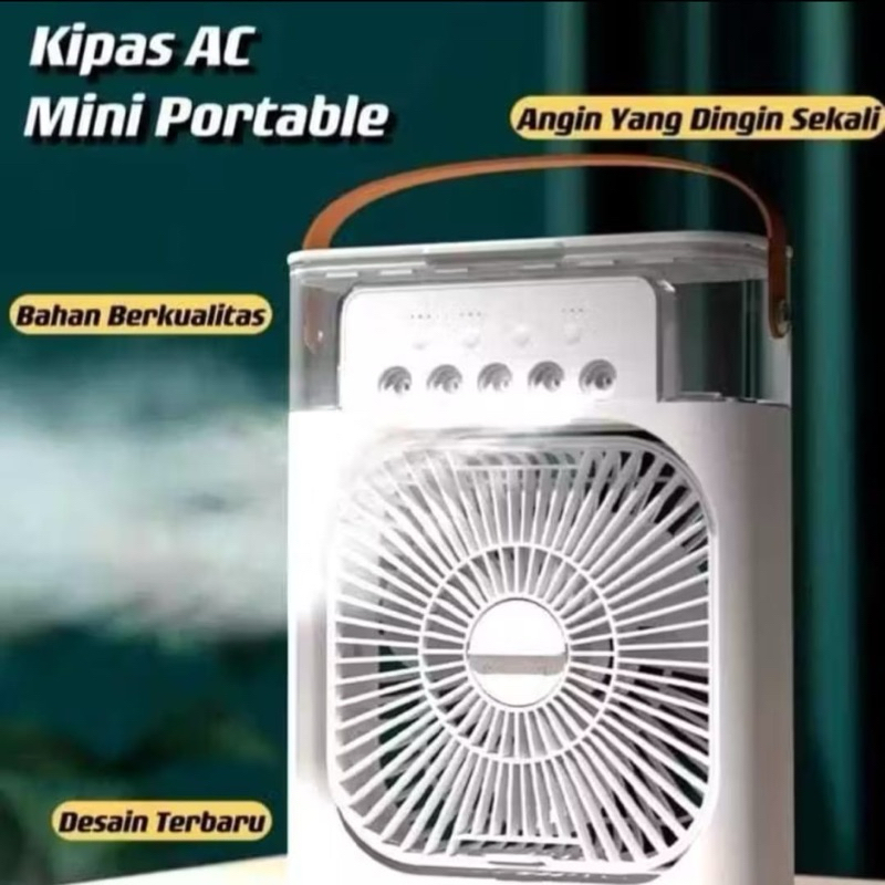 ac mini portable kipas cooler humidifer pendingin hokistore