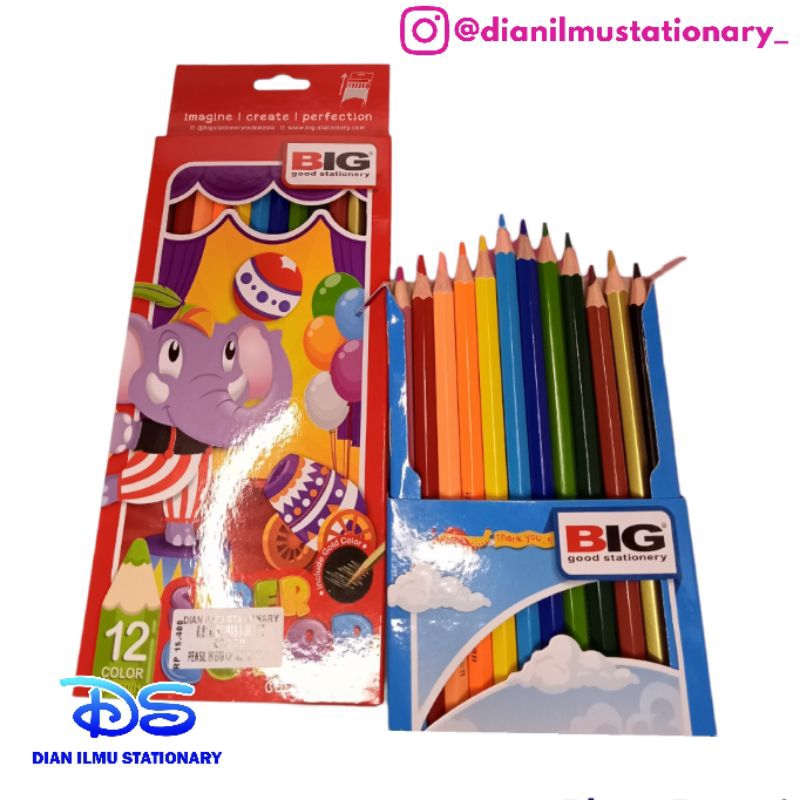 

pensil warna BIG 12 warna panjang CP-5001