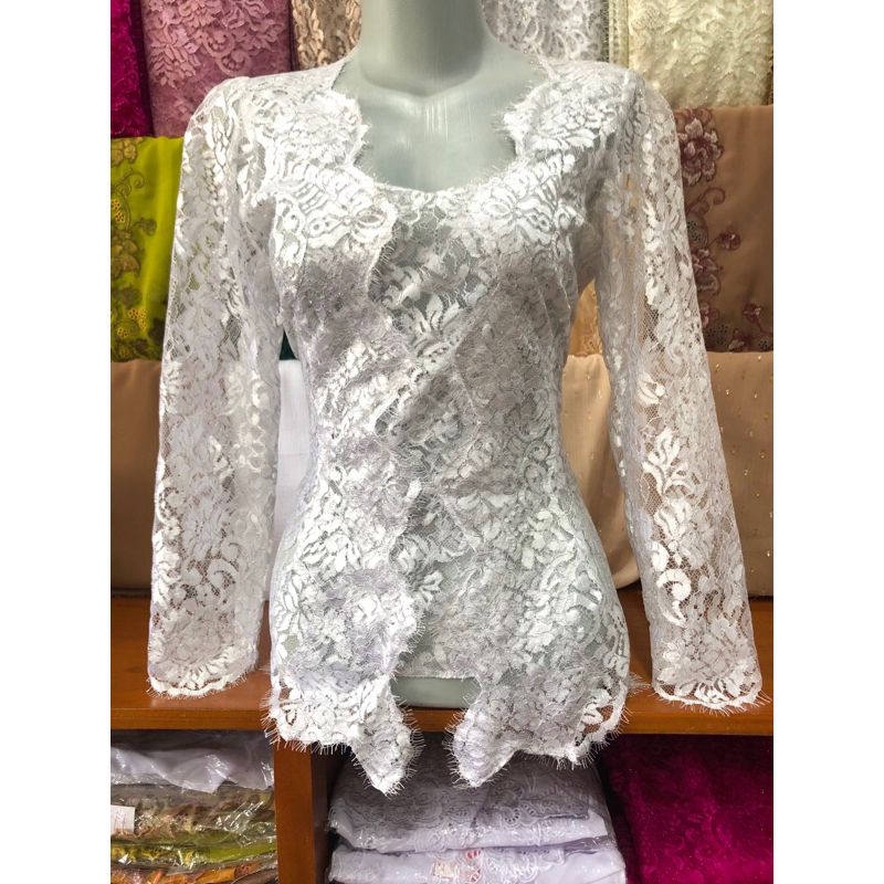 kebaya jadi brokat putih