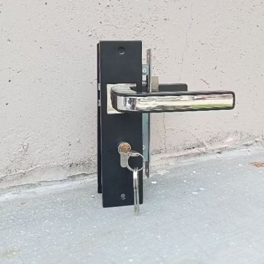 Handle Pintu Hitam Set | Gagang Kunci Pintu Yatoro