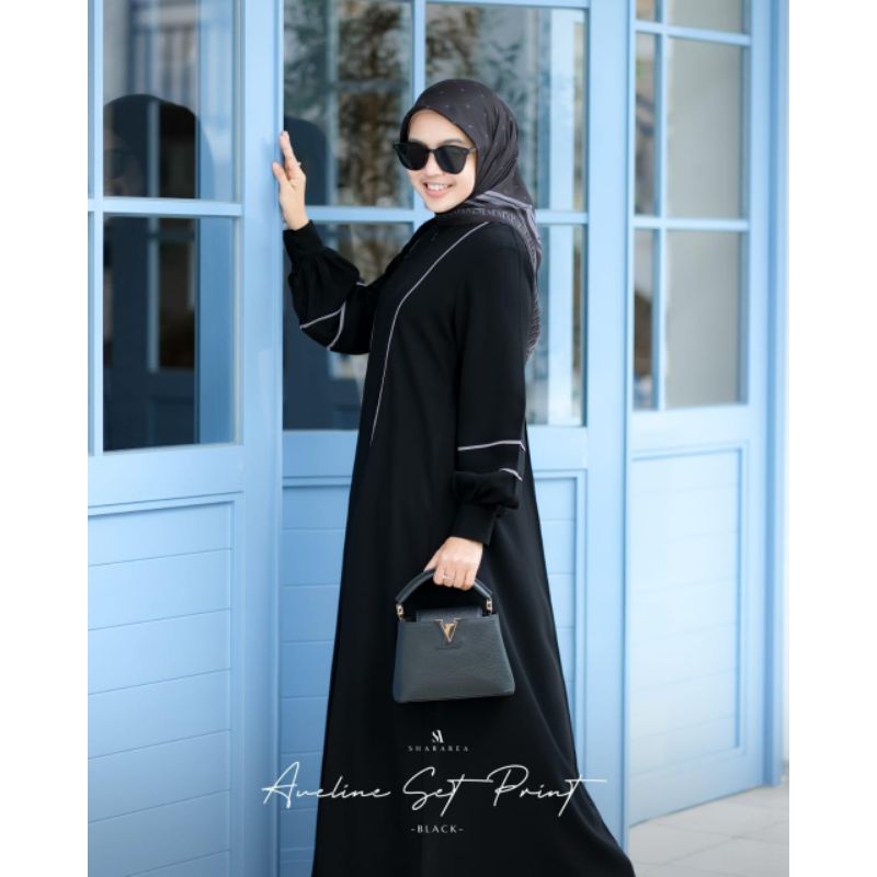 aveline set print(dress &scarf)by shararea