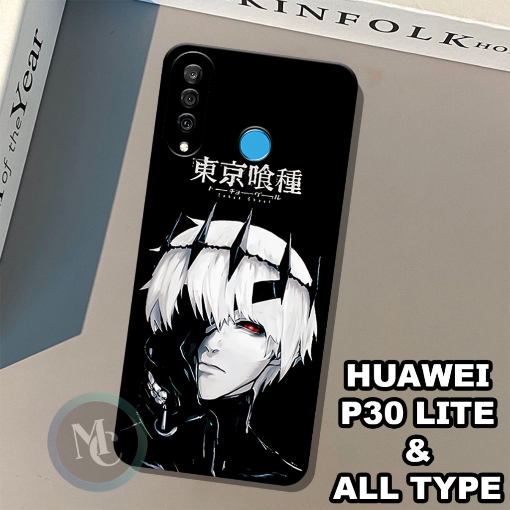 CC11/Softcase karet lentur untuk huawei p30 lite/Motif karakter anime /case huawei p30 lite /kesing 