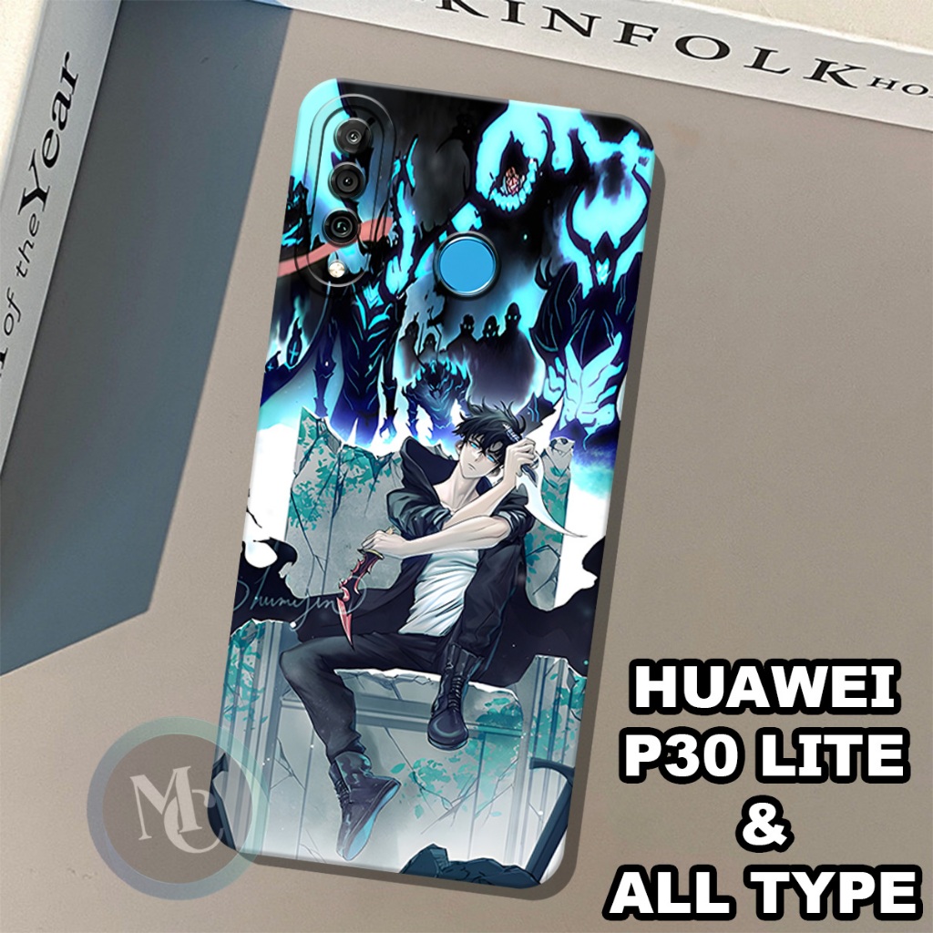 CC13/Softcase karet lentur untuk huawei p30 lite/Motif karakter anime /case huawei p30 lite /kesing 