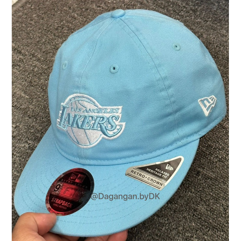 Topi New*Era Biru Muda Original Barang Resmi 100% (Limited)