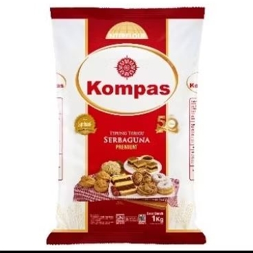 

TEPUNG KOMPAS PREMIUM 1 KG SERBAGUNA