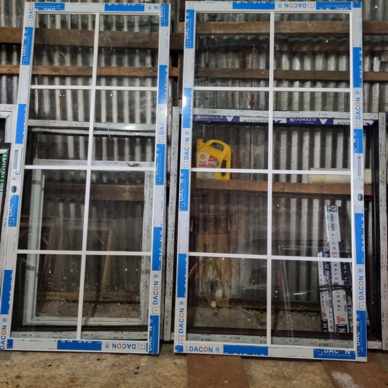 pintu sleding ornamen kaca