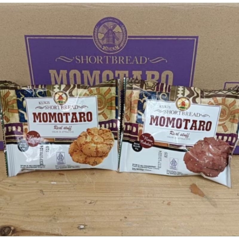 

Momotaro Kue Kering Kukis Shortbeard 45gr(dus)