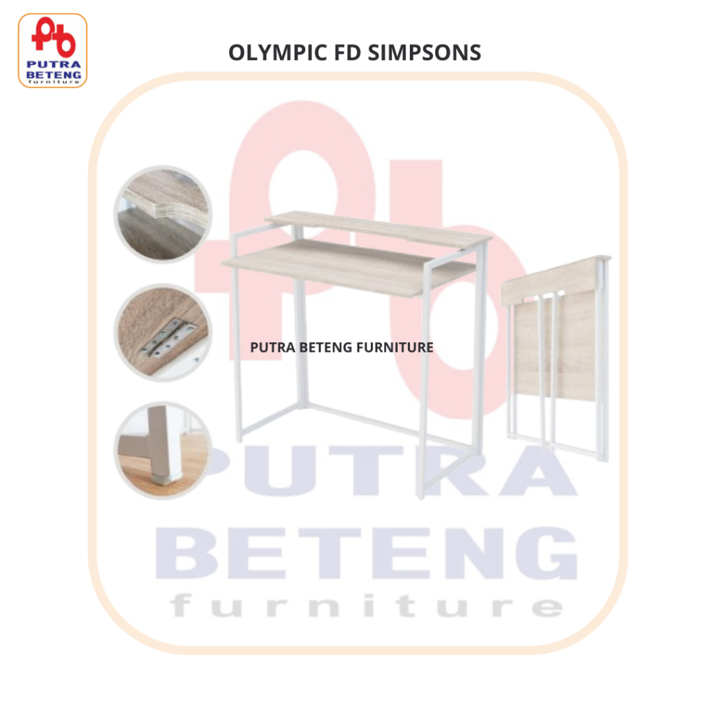 Meja Lipat Minimalis Olympic FD Simpsons