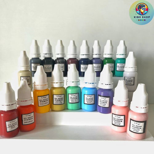 

Pigmen Resin 15 gram Pigmen Resin Cat Warna Warni Oil Based Pigment Pewarna Resin Warna Black White Brown Red Orange Yellow Green Blue Solid Cat Minyak Perlengkapan Menggambar Kerajinan Peralatan Kesenian Art Hiasan Dekorasi Color Colour Kibo Shop