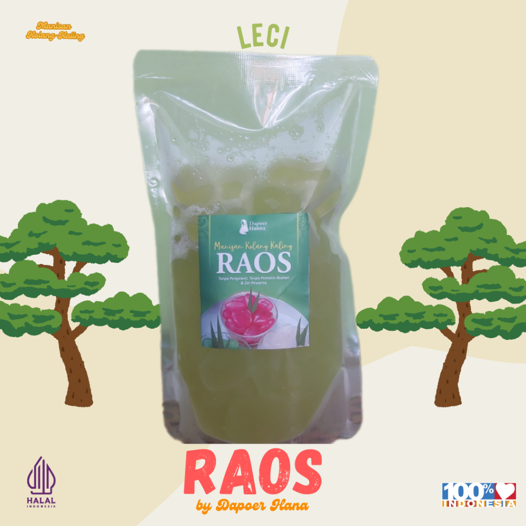 

Manisan Kolang Kaling RAOS - Leci 500 gr