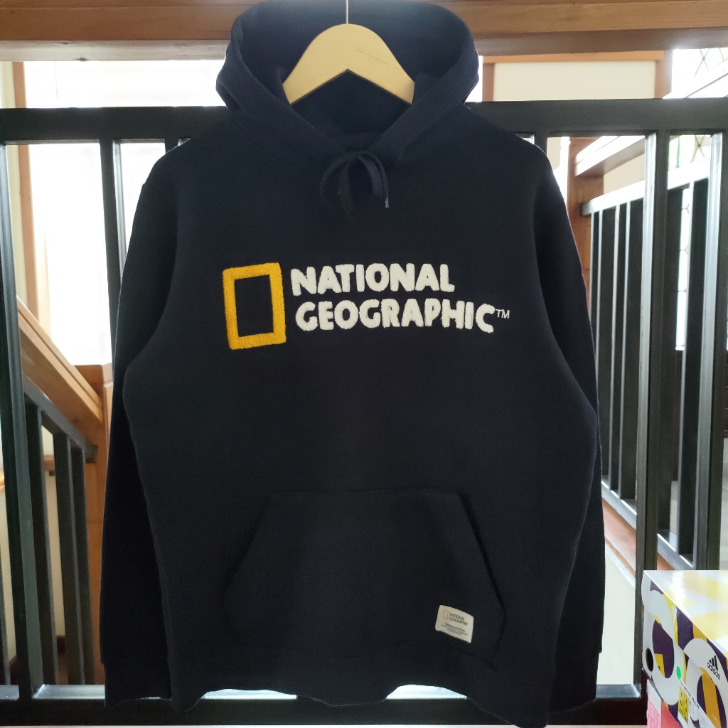 Hoodie National Geographic Bordir Second
