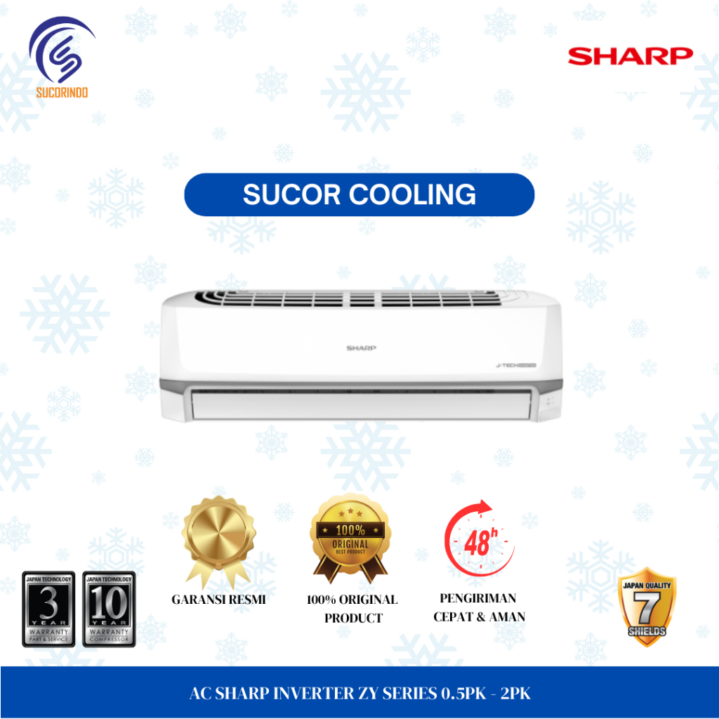 AC SHARP INVERTER 0.5PK - 2PK ZY SERIES