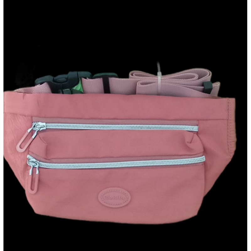 Colorful Fox Tas Selempang Wanita Pink