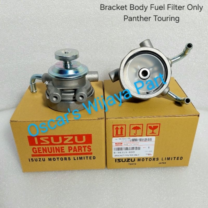 BRAKET BODY BRAKET FUEL FILTER ONLY BRAKET POMPA SOLAR MOBIL ISUZU PANTHER TOURING ORIGINAL