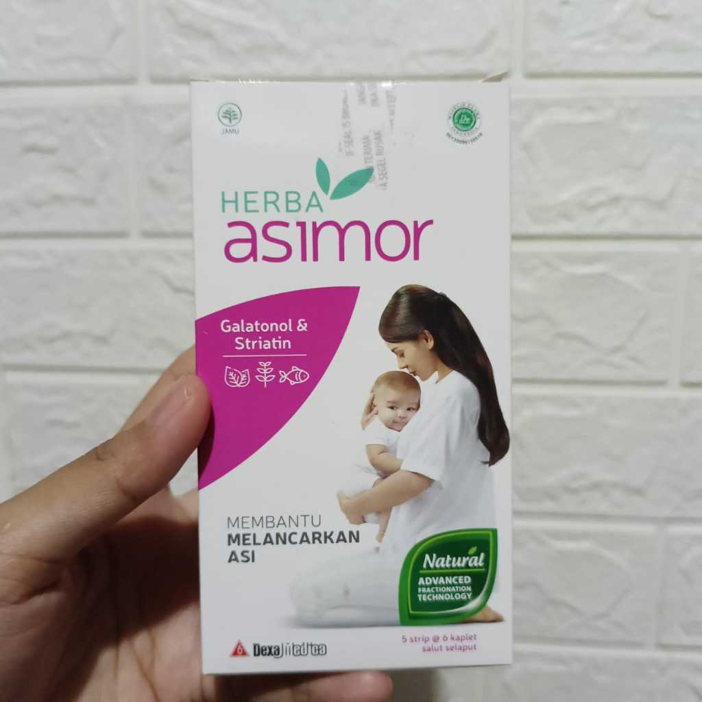1 Box HERBA Asimor 30 Kaplet