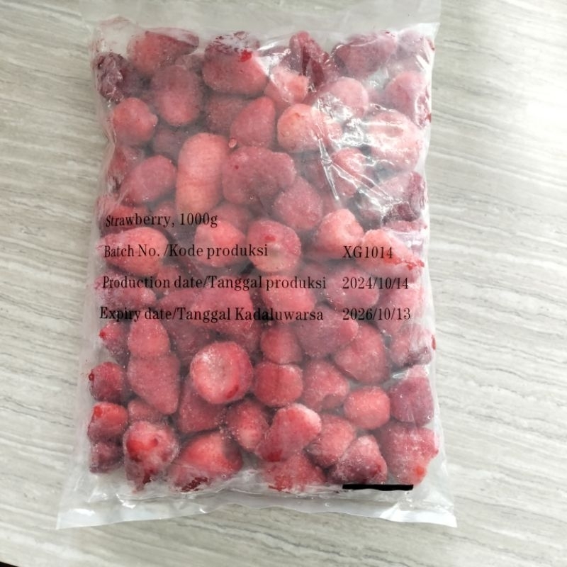 

Buah Strawberry Frozen 1kg