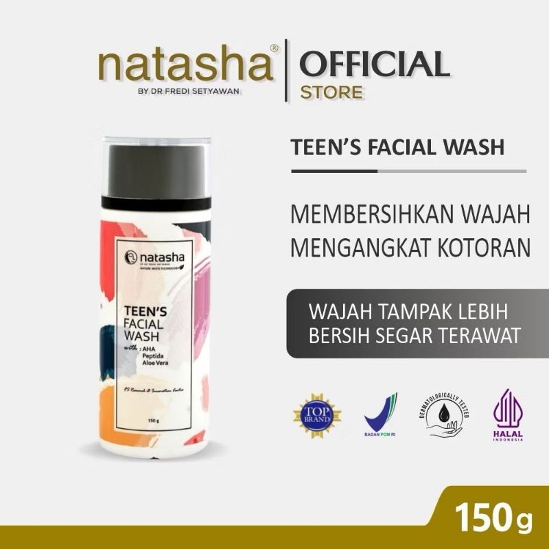 Natasha Teen's Facial Wash 150ML