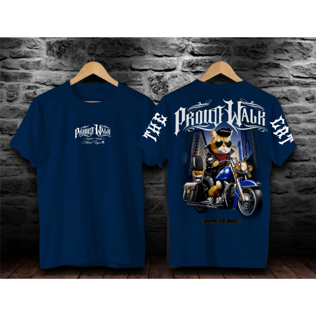baju kaos distro baju kaos gangster cat kartun baju kaos katun combed