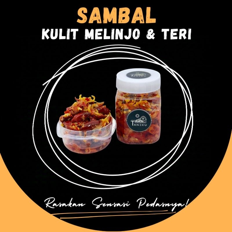 

sambal teri kulit melinjo