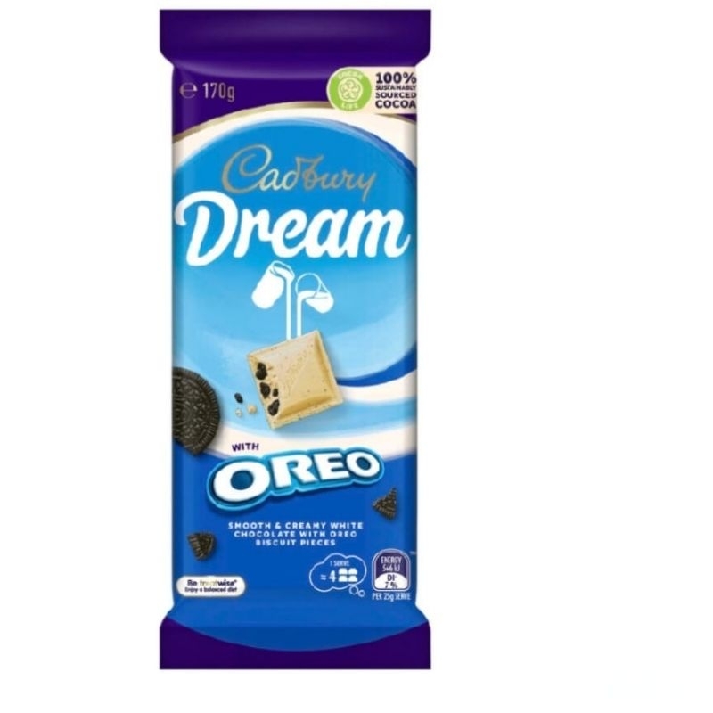 

Cadbury Dream with oreo 170g / Cadbury Australia