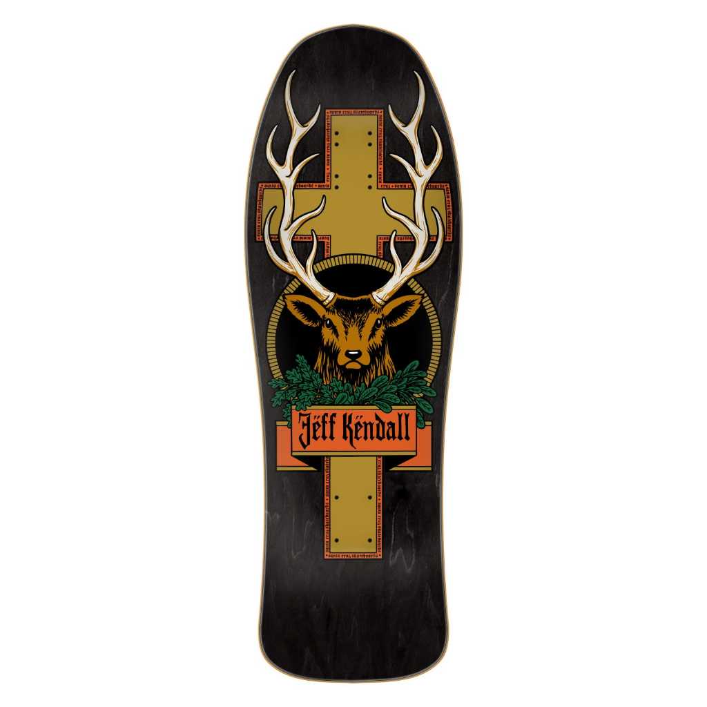 SANTA CRUZ X JAGERMEISTER KENDALL REISSUE SKATE DECK 10.18"