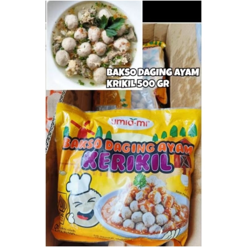 

Umiami Baso Ayam Kerikil 500gr