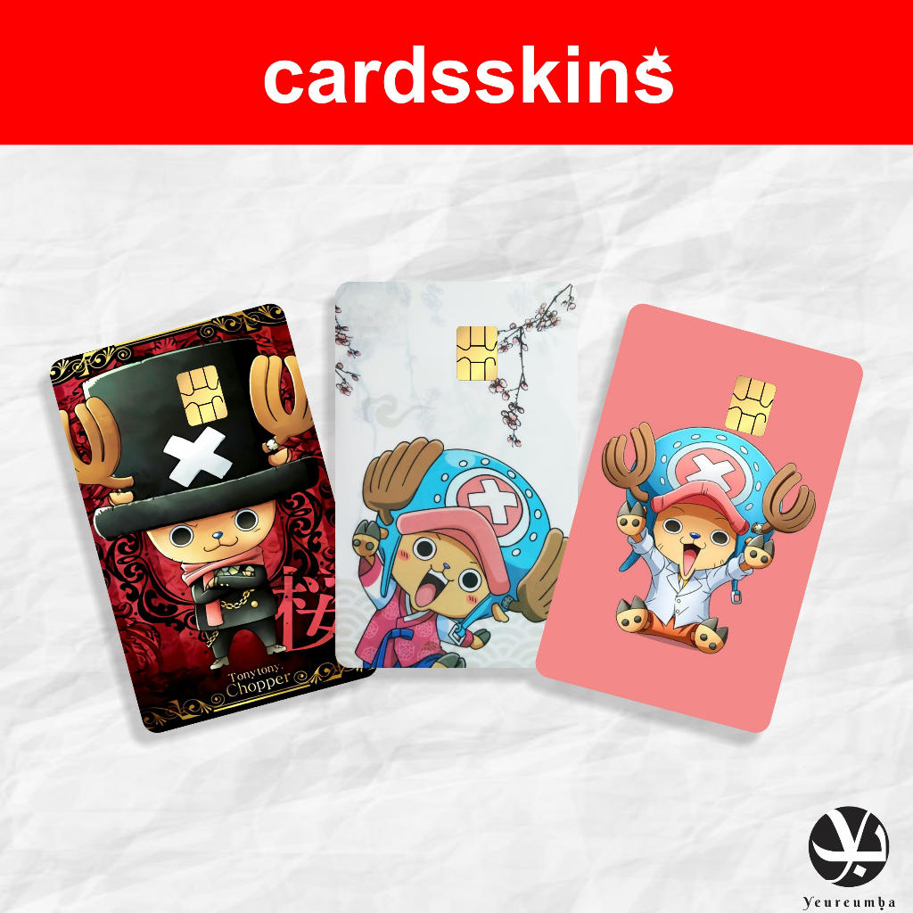 

Stiker Atm Sticker Skincard Garskin Stiker Kartu Atm Emoney Flazz Tema Onepiece Tony Chopper