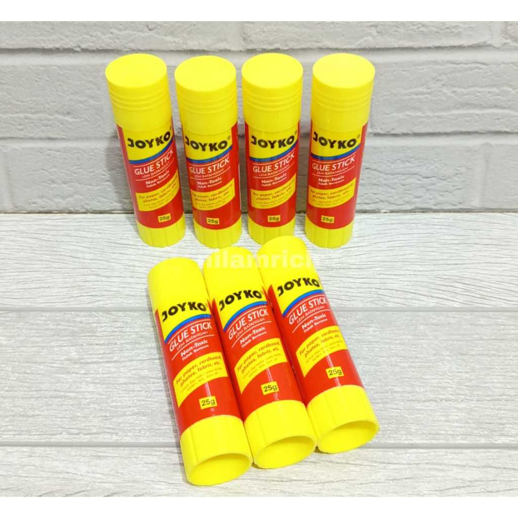 

PROMO 12 PCS LEM GLUE STICK JOYKO 15 GR ISI 3/6/12 PCS