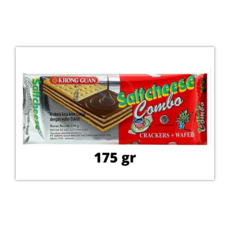 

Saltcheese Combo 175 gr Crackers Wafer Biskuit Cemilan