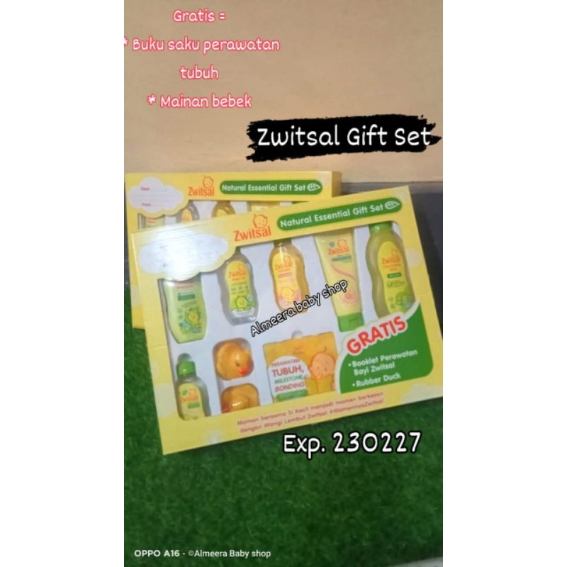 Zwitsal essential Gift Set / Paket hemat Zwitsal