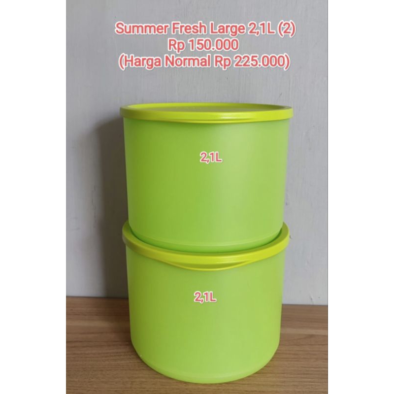 Toples Summer Fresh Large 2,1 L Tupperware