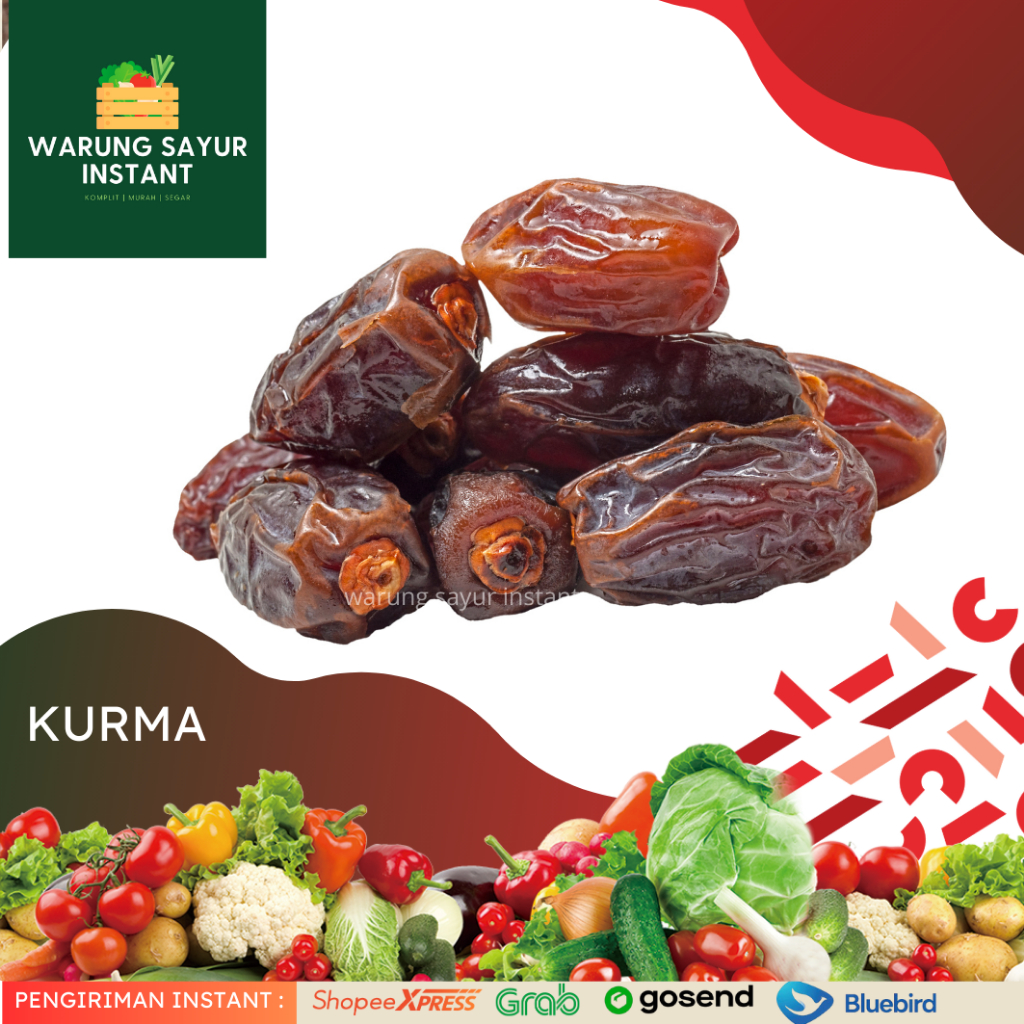 

Kurma golden valley 250gram| Warung sayur instant