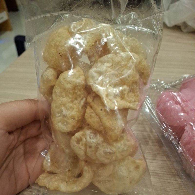 

kerupuk kulit homemade